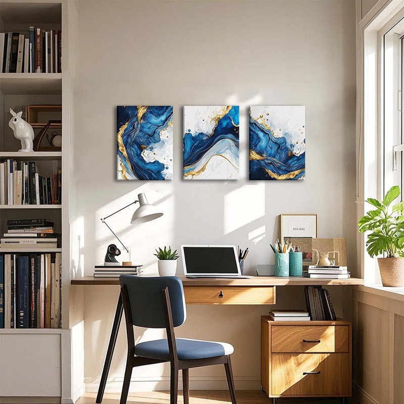 3 Piece Wrapped Canvas Set
