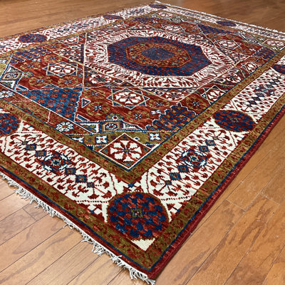 Tapis Indo en laine fait à la main Hero