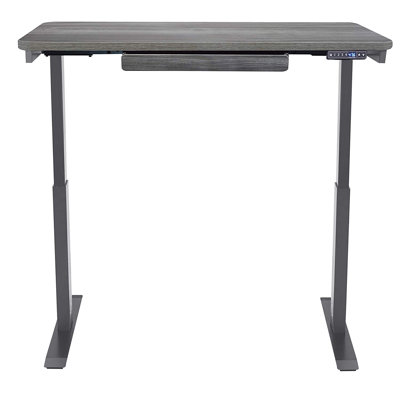 Kaylan RISE 2 Series 48" x 24" Electric Sit-Stand Desk w/ Dual Motors and Drawer