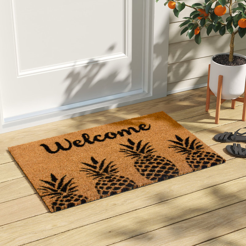 Tapis d'extérieur antidérapant Senoia, l 17 po x L 29 po