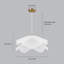 Luminaire suspendu simple en tissu à 1 lumière à intensité variable avec ampoule E26 Canek pour îlot de cuisine ou salon Canek