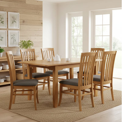Censu 6 - Person Butterfly Leaf Dining Set