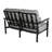 Holland Cushioned Loveseat w/Two Accent Pillows