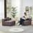 Chenille Modular Sofa Sectional with Pillows