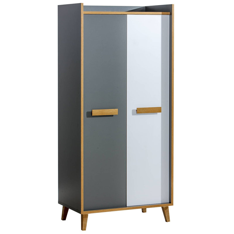 Bryler 2 Door Manufactured Wood Wardrobe