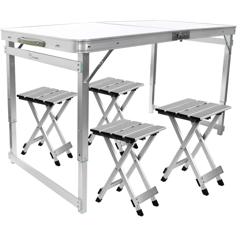 4 - Person Patio Dining Set Rectangular Table