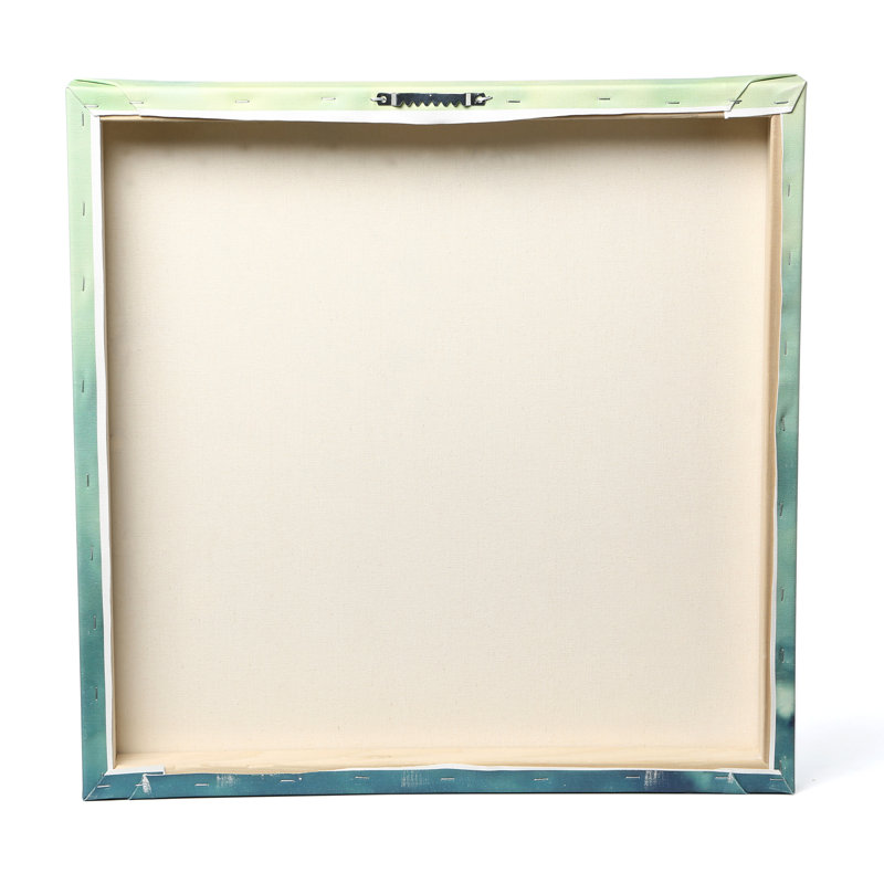 Spring Notes Green and Blue Canvas Art