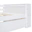 Twin Size Daybed with Shelves and Drawers, a Practical and Comfortable Furniture Piece for Various Living Spaces-1642619174
