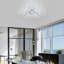 Arrika 8 -Light 70cm Modern Dimmable LED Flush Mount
