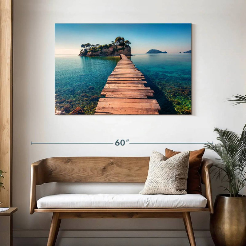 Aletra Cameo Island Walkway, 30" H x 45" W