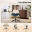 Oil-Waxed Leather Swivel Chair With Flip-Up Armrests-1480034623