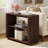 31.5'' Narrow End Table with 2-Tier Shelves-632368218