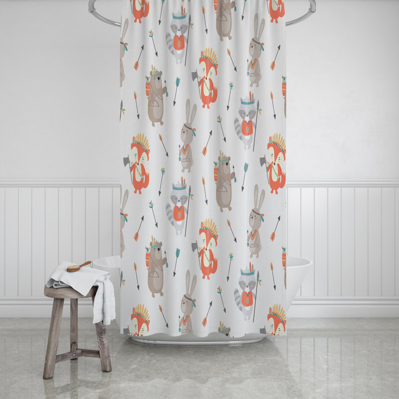 Shower Curtain, 83" H x 70" W