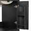 Meuble-lavabo autoportant avec lavabo, 1 tiroir divisé et 2 portes à fermeture douce-886189599-886189601