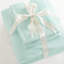 Drap-housse 100% molleton 4 pièces, ultra doux, confortable, boulochage, lavable à la machine, avec draps-housses plats et 2 taies d'oreiller pour un sommeil confortable