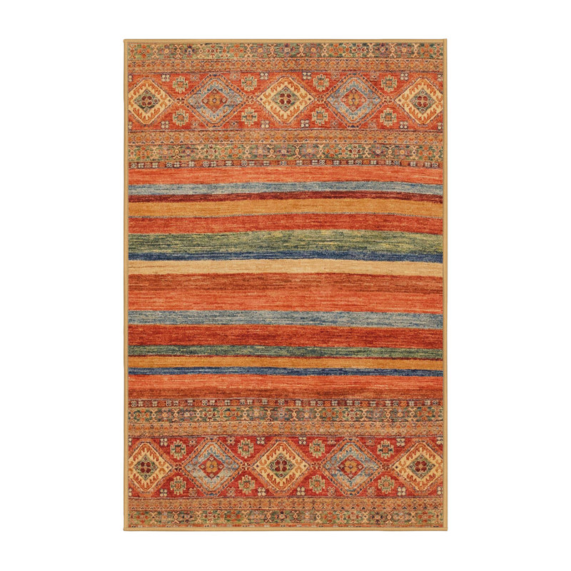 Tapis abstrait moderne 2863, Rectangle 5 pi x 7 pi