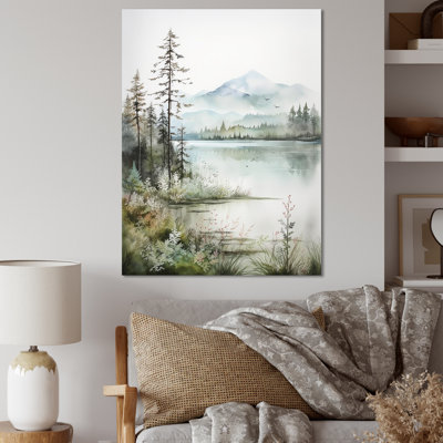 Minimalisme, lac Tranquillity II - impression