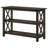 Deep Merlot Console Table with 2-shelf