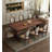 Rectangular Solid Wood Dining Table in French Medieval Style-110979906