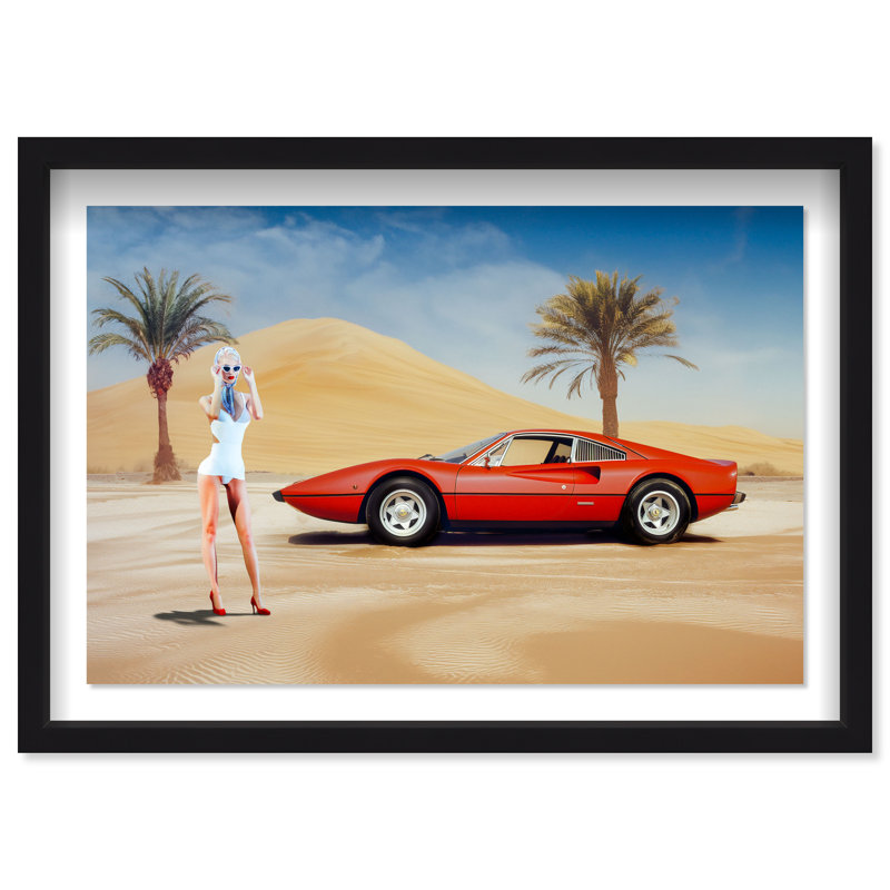 Perfect Place to Tan Canvas Transportation Print by Oliver Gal, 10"H x 15"W, Canvas Unframed