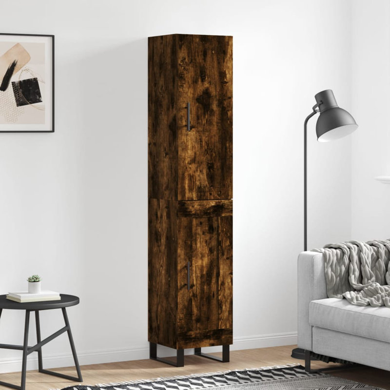 34.5cm Sideboard, Smoked Oak