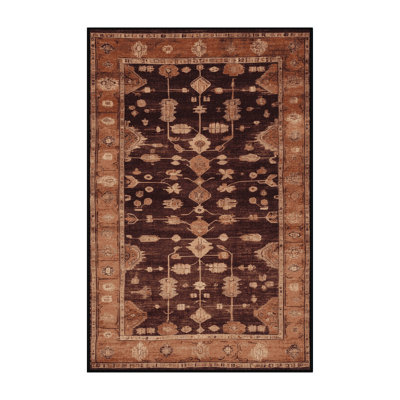 Tapis noir surteint lavable à la machine