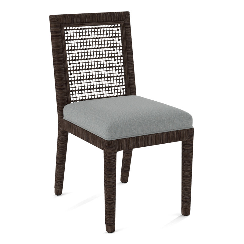 Chaise d'appoint Glinda, Java, Tissu performance bleu clair 0851-55