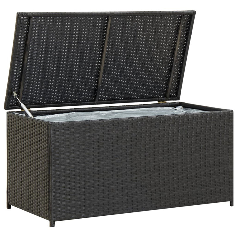META 100cm W 240L Deck Box, Black