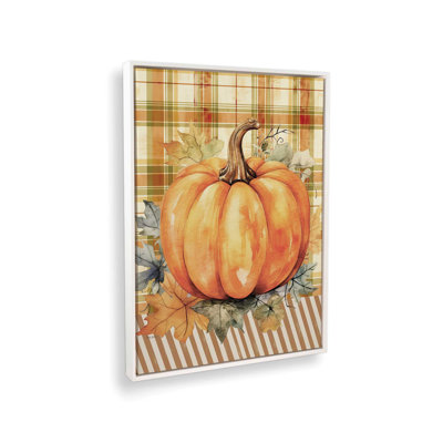 «Fall Pumpkin» par Nicole DeCamp, reproduction d'art