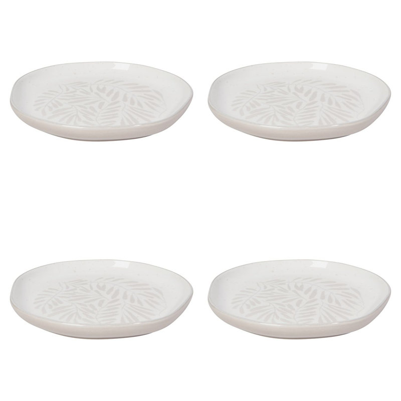 Ensemble de 4 assiettes plates 7 "Grove