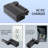 Koolatron 12V AC/DC Cell Phone Charger with USB Adapter Set, Universal Charger