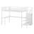 Loft Bed With L-Shaped Desk And USB,Wardrobe Shelf And LED-776261363