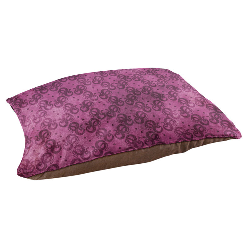 Coussin de créateur de serpents Byrge, l 42,5 po x L 32,5 po, Rose