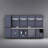 Workshop garage complete storage system set