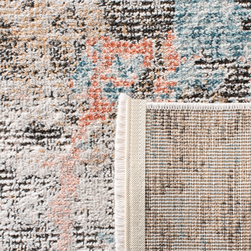 Mesa Shivan Performance Abstract Rug, Runner 2'2" x 8'