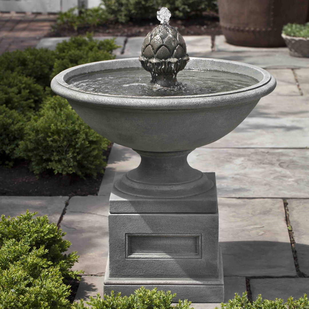 Aitkin Hand Crafted Weather Resistant Floor Fountain Darby Home Co 