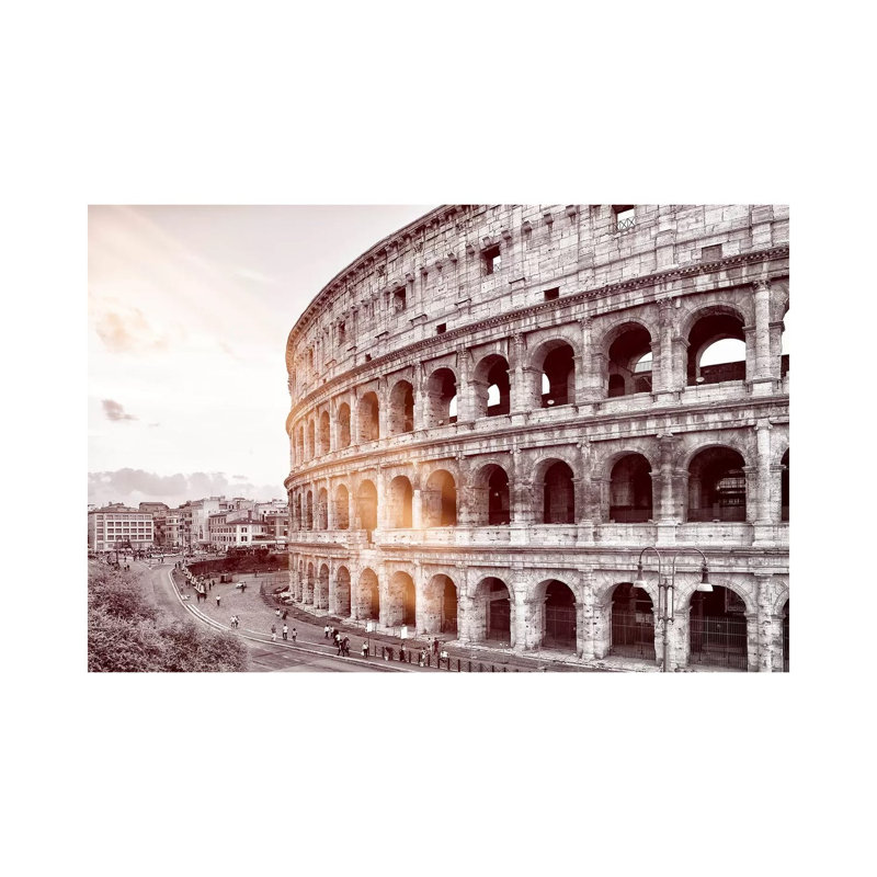 The Colosseum 1 Piece Wrapped Canvas Wall Art, 20.32 cm H x 30.48 cm W