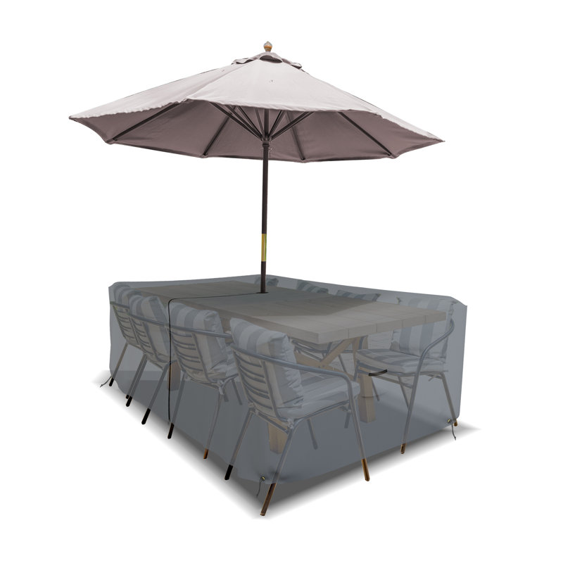 Outdoor Cover, 58.4cm H x 223.5cm W x 147.3cm D, Light Grey