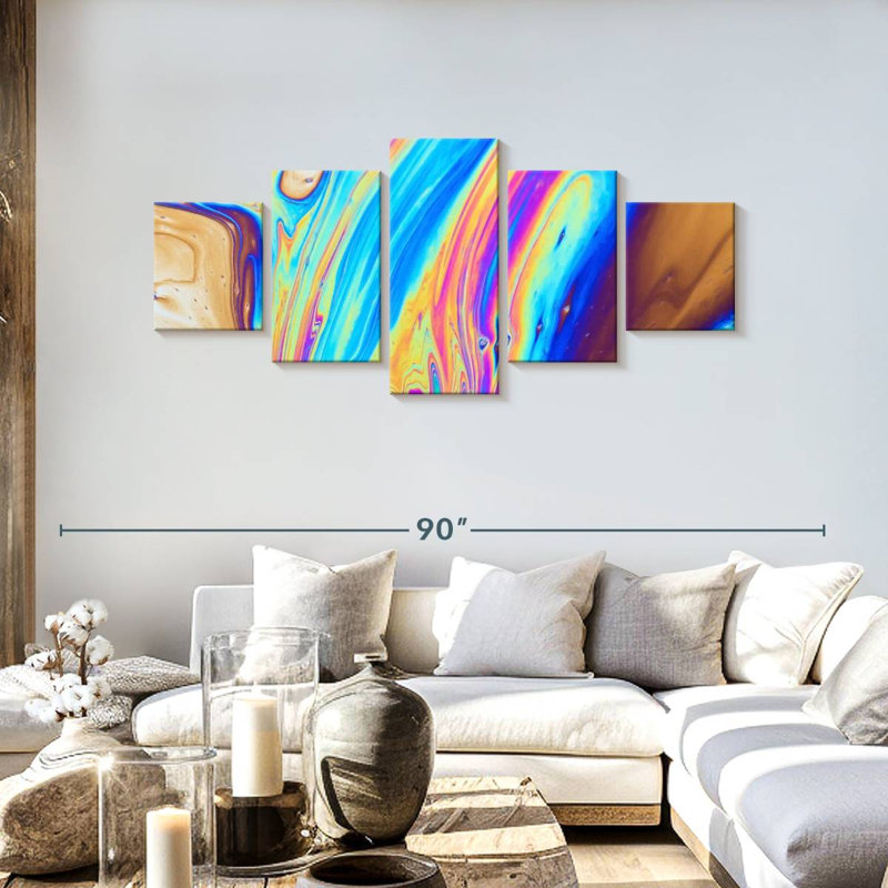Oil And Water Glasco, H 30 po x l 68 po