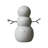 Ceramic SNOWMAN White-1814585192