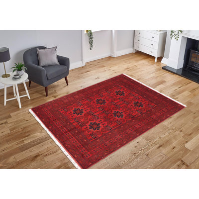 Cremeans Wool Oriental Indoor Rug
