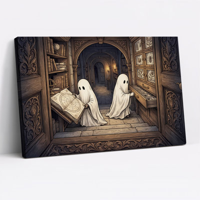 Art mural sur toile Halloween