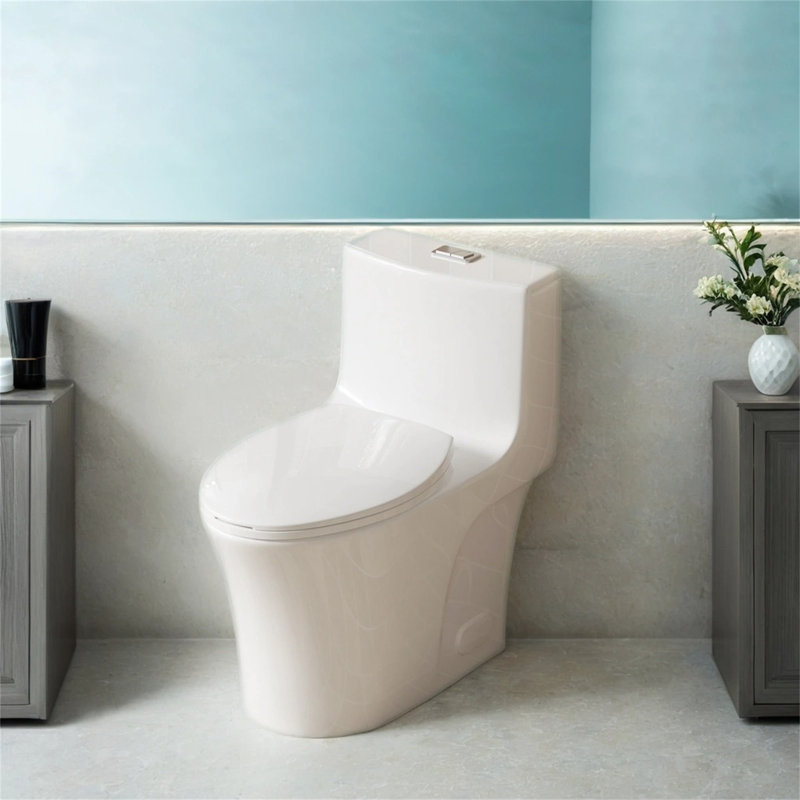 [gloss White Toilet Seat Cover]only Single Seat Cover | High-gloss Finish | Easy-clean Modern Toilet Seat For Most Toilets​