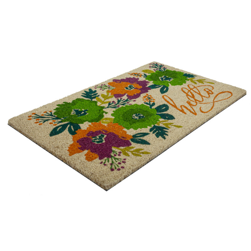 Vandeventer Floral Doormat