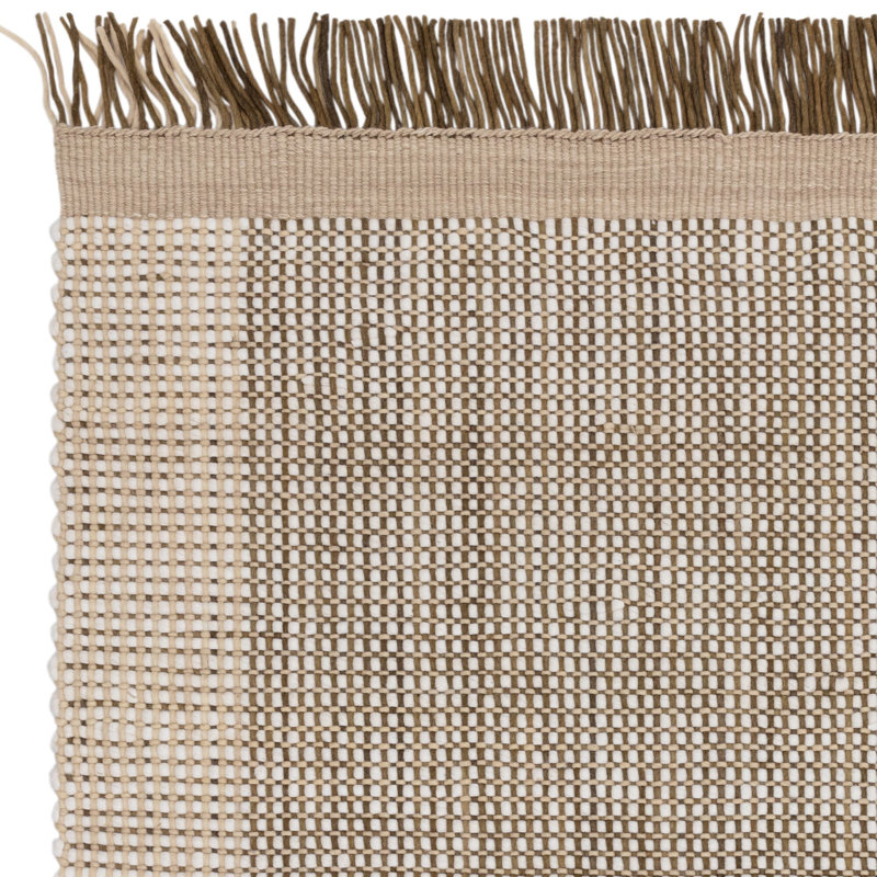 Avalei Plain Wool Hand Woven Area Rug, Rectangle 10' x 14'2"