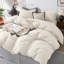 3-Piece Dyed Duvet Cover Set With Pillowcases-115637866-115637876