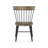 Zerlene Slat Back Solid Wood Dining Chair-2000060323