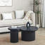 Ensemble de tables basses rondes