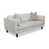 Blanc cassé / 100% polyester beige