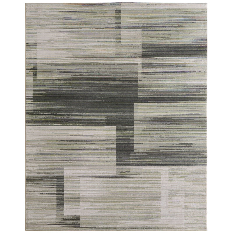 Tarcio Modern Geometric Area Rug, Rectangle 7'10" x 13"